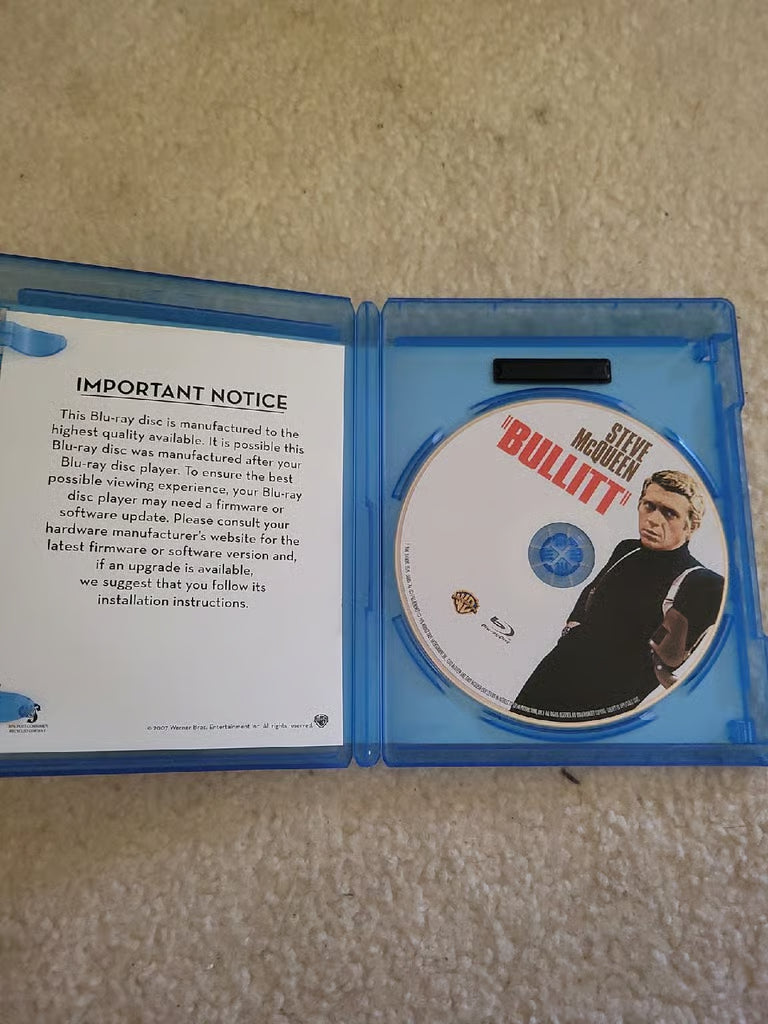 Bullitt Blue-ray DVD