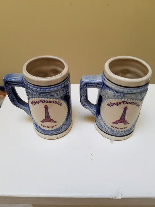 Kings Dominion mini mugs
