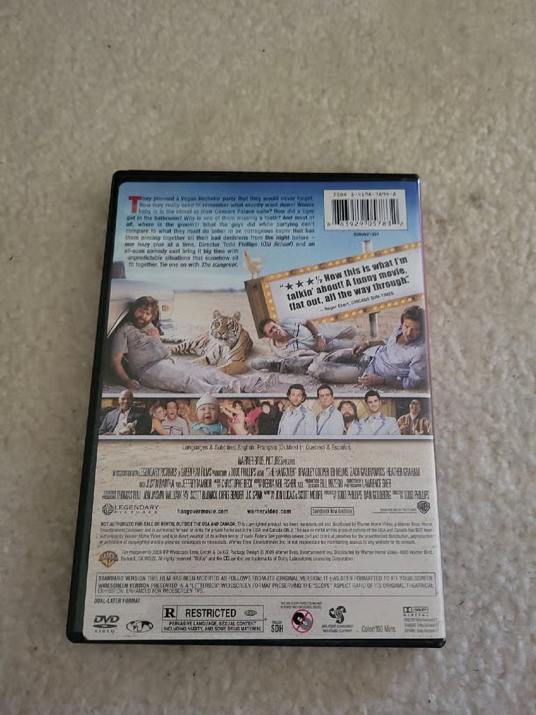 The Hangover DVD