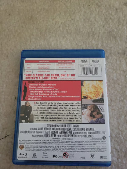 Bullitt Blue-ray DVD