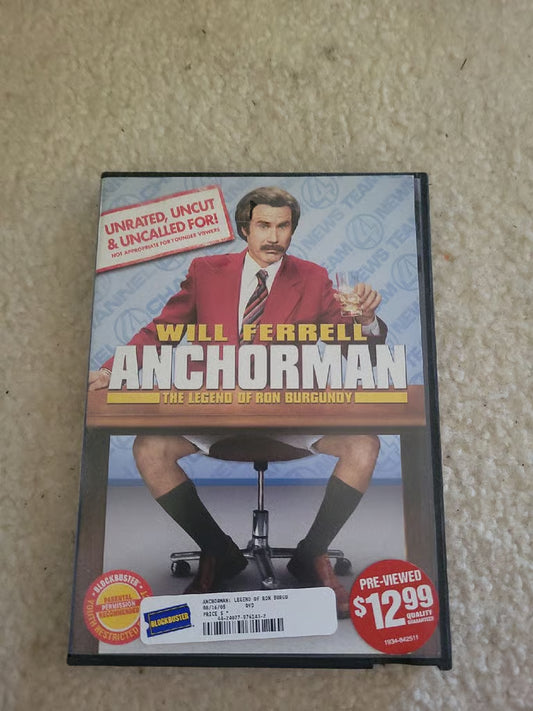 Anchorman DVD