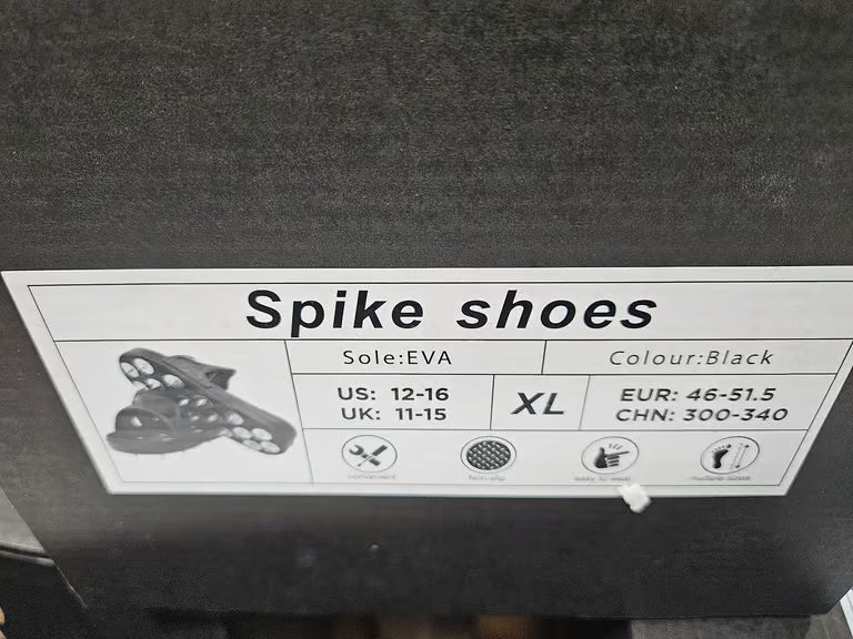 1 Pair Epoxy Spike Shoes