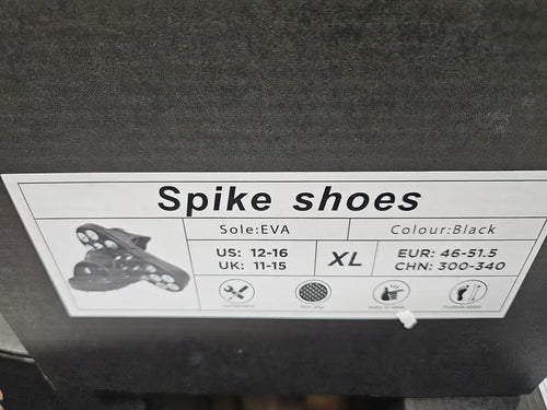 1 Pair Epoxy Spike Shoes