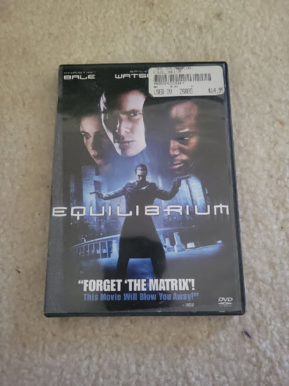 Equilibrium DVD