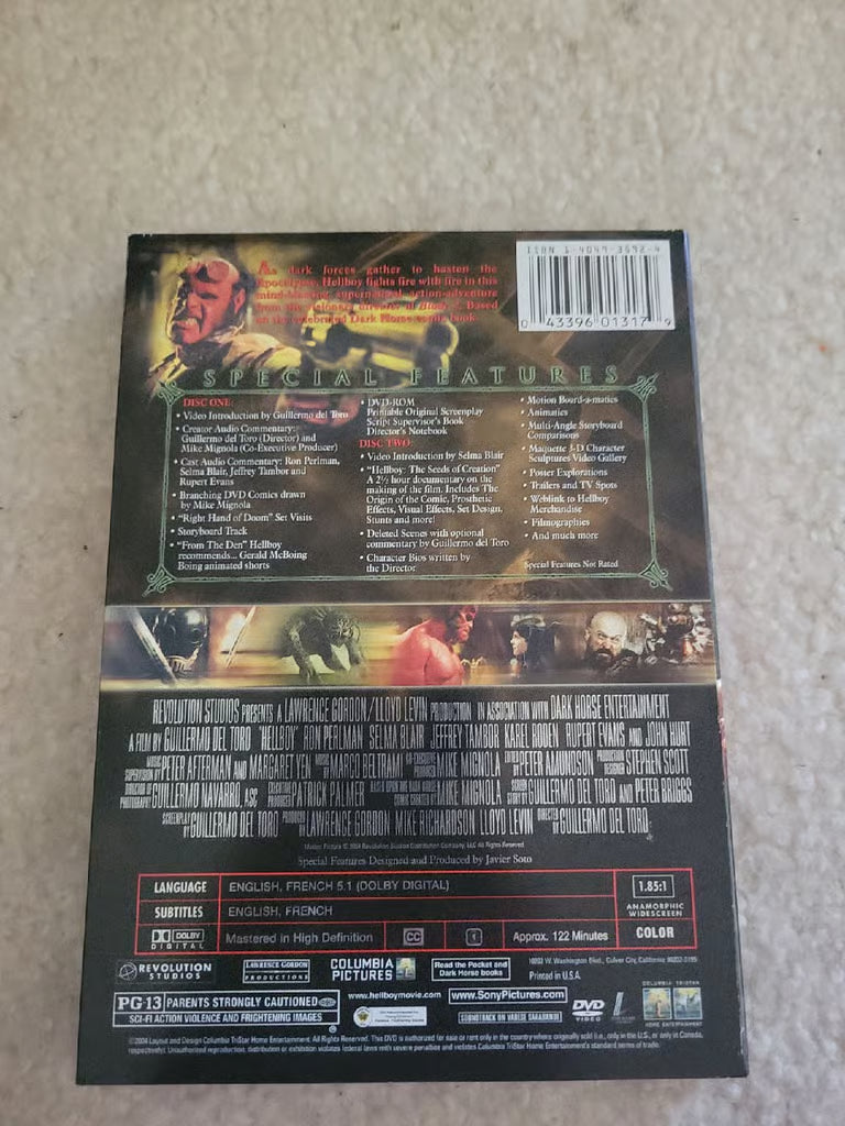Hellboy 2-Disc DVD