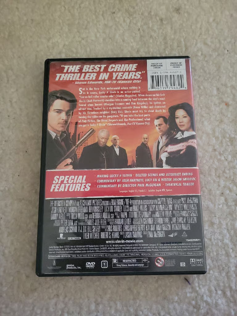 Lucky Slevin DVD