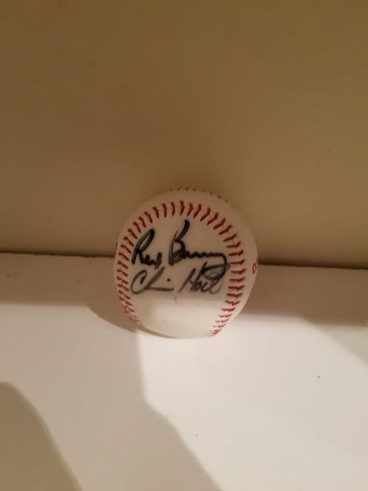 Autographed baseball