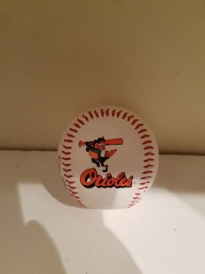 Autographed baseball