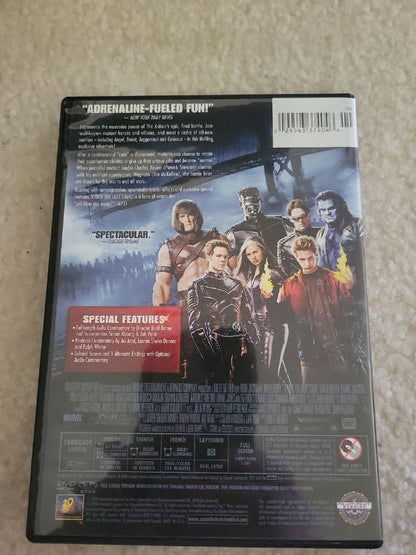 X-Men The Last Stand DVD