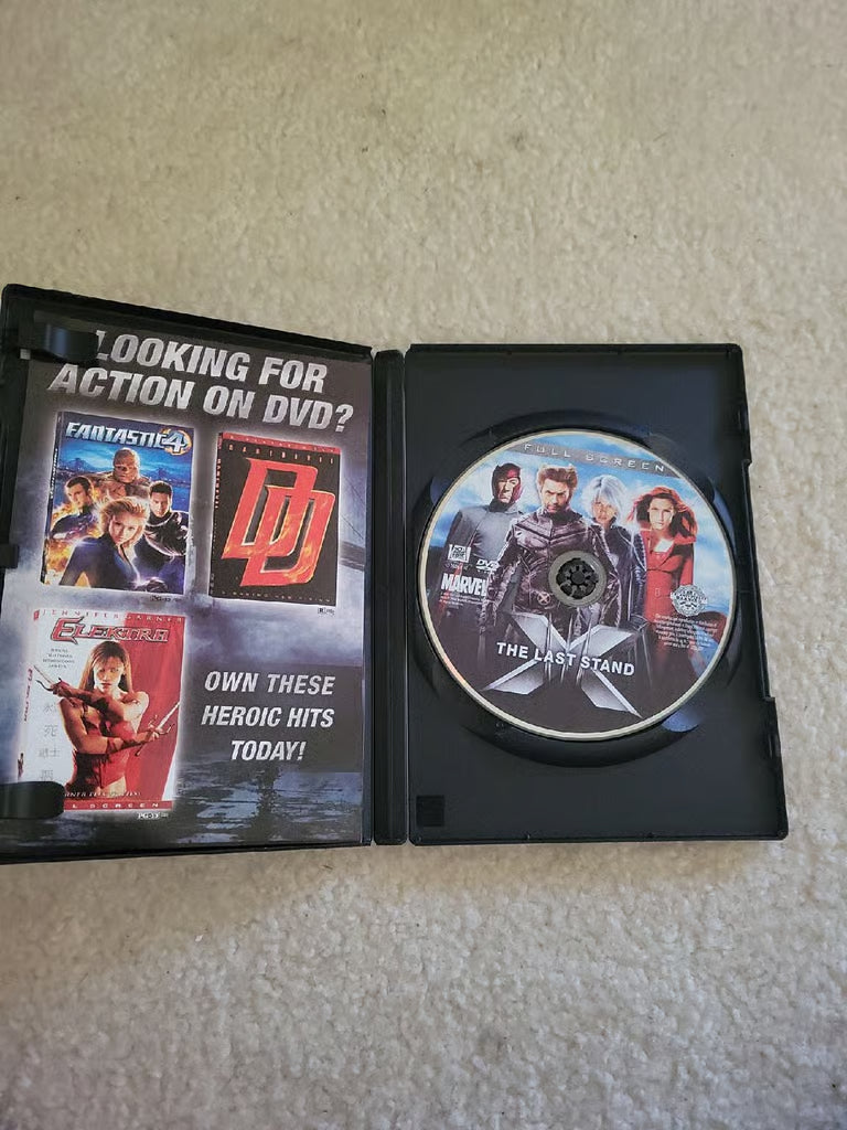 X-Men The Last Stand DVD