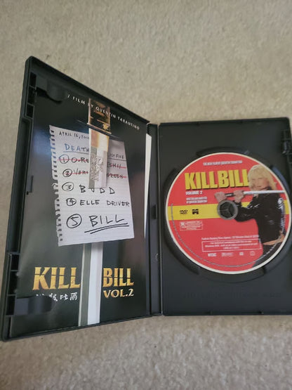 Kill Bill Volume 1 & 2 DVD'S